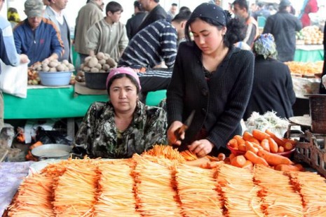 базар у Душанбе